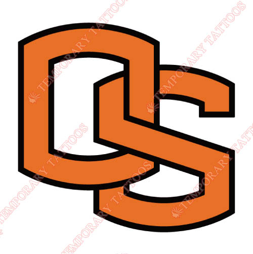 Oregon State Beavers Customize Temporary Tattoos Stickers NO.5811
